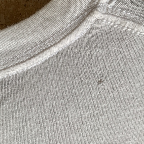 Guess White 1981 T-Shirt Men's Sz. L - Picture 6 of 9